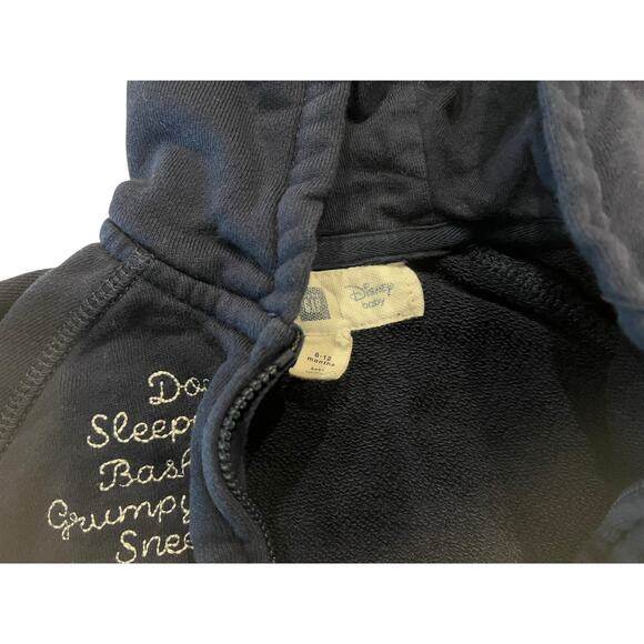 Gap Disney Snow White and the Seven Dwarfs Hoodie Jacket 6/12 Mo - Picture 3 of 4